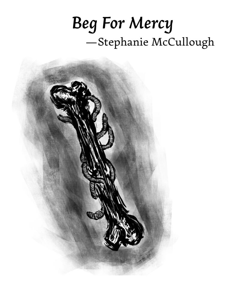 Illustration for Beg For Mercy by Stephanie McCullough