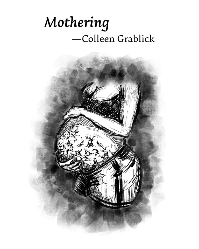 Illustration for Mothering by Colleen Grablick
