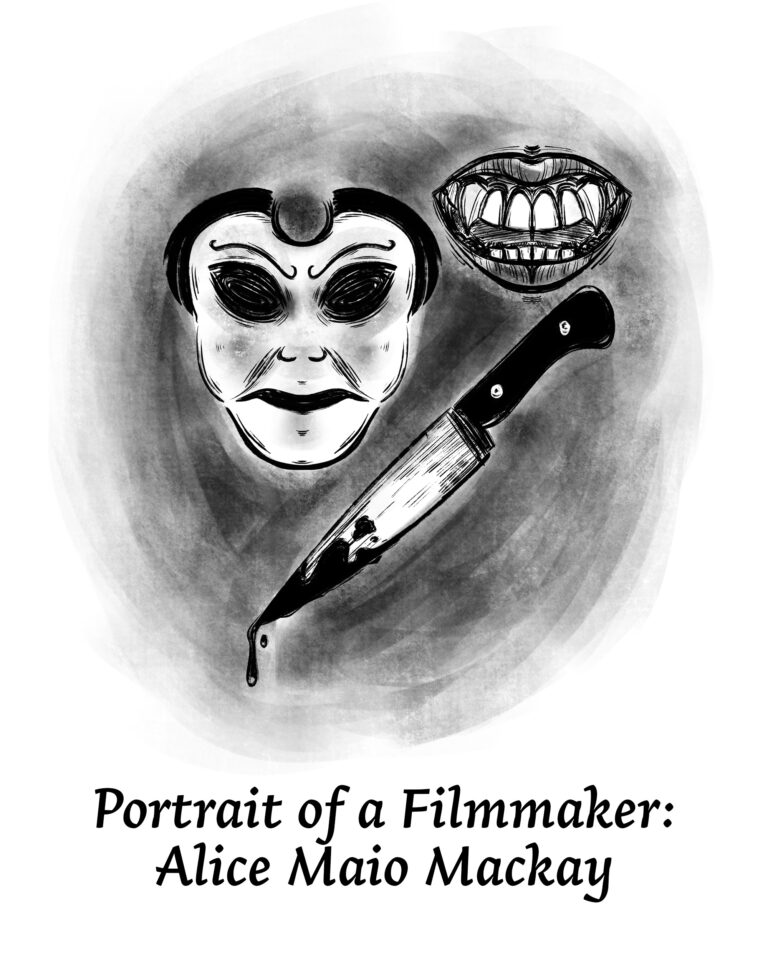 Illustration for Portrait of a Filmmaker, an interview with Alice Maio Mackay
