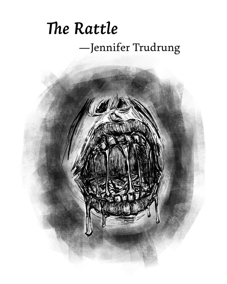 Illustration for The Rattle by Jennifer Trudrung
