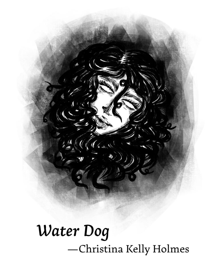 Illustration for Water Dog by Christina Kelly Holmes