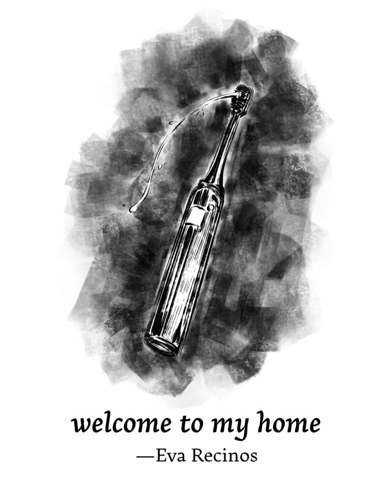 Illustration for welcome to my home by Eva Recinos