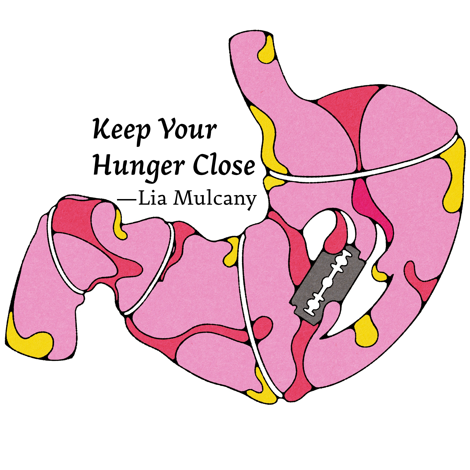 Illustration for Keep Your Hunger Close by Lia Mulcahy