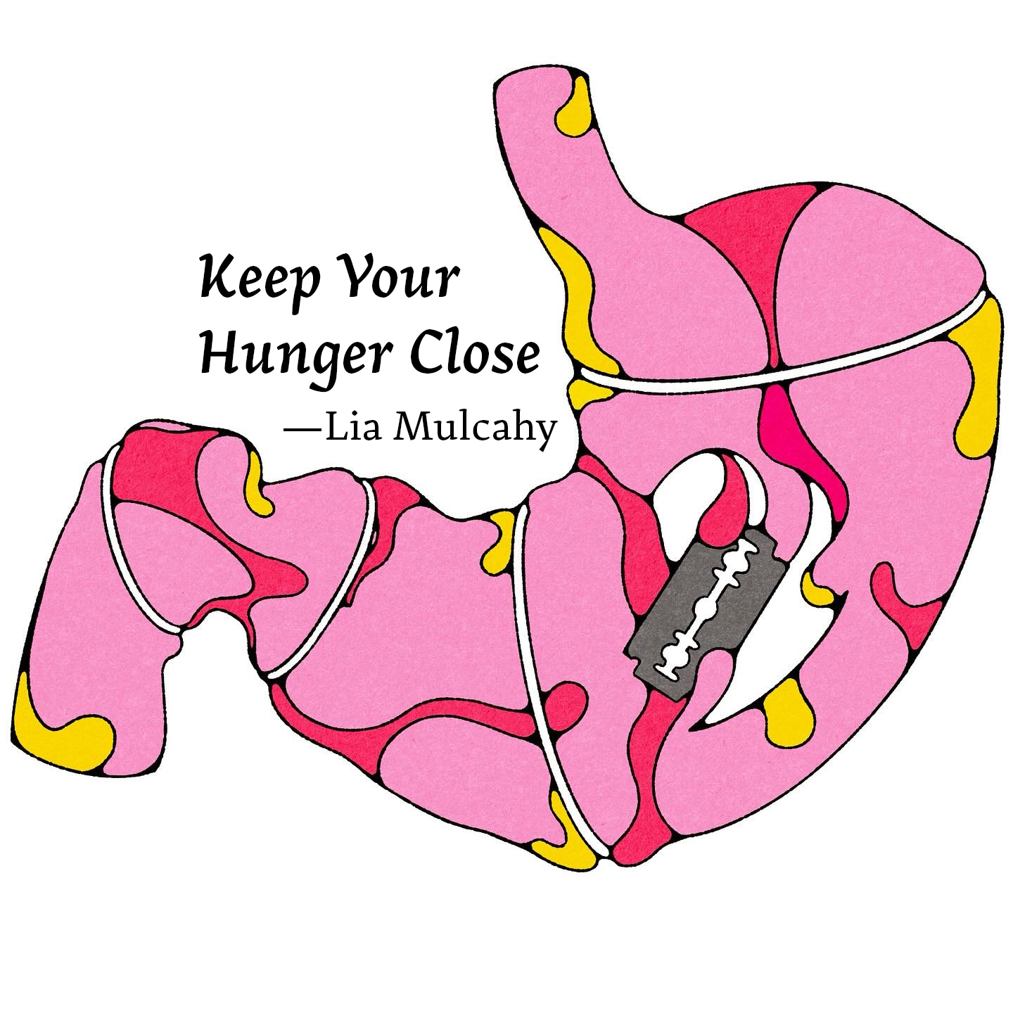 Illustration for Keep Your Hunger Close by Lia Mulcahy