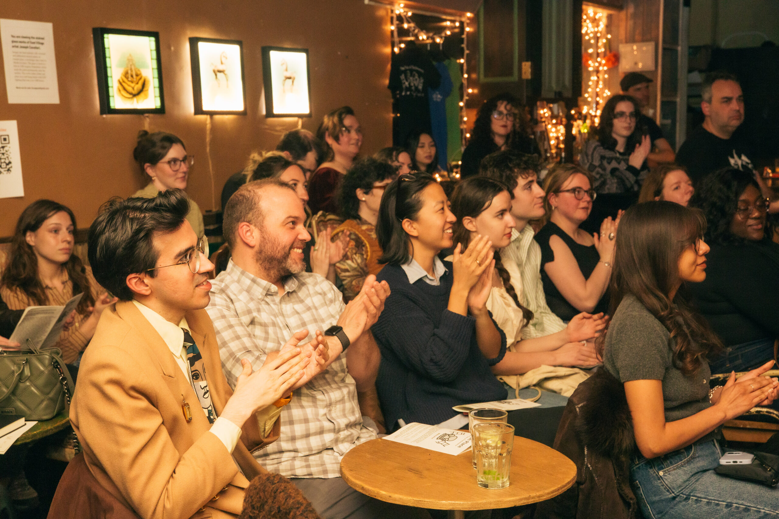 Image of audience at Dixon Place Event 